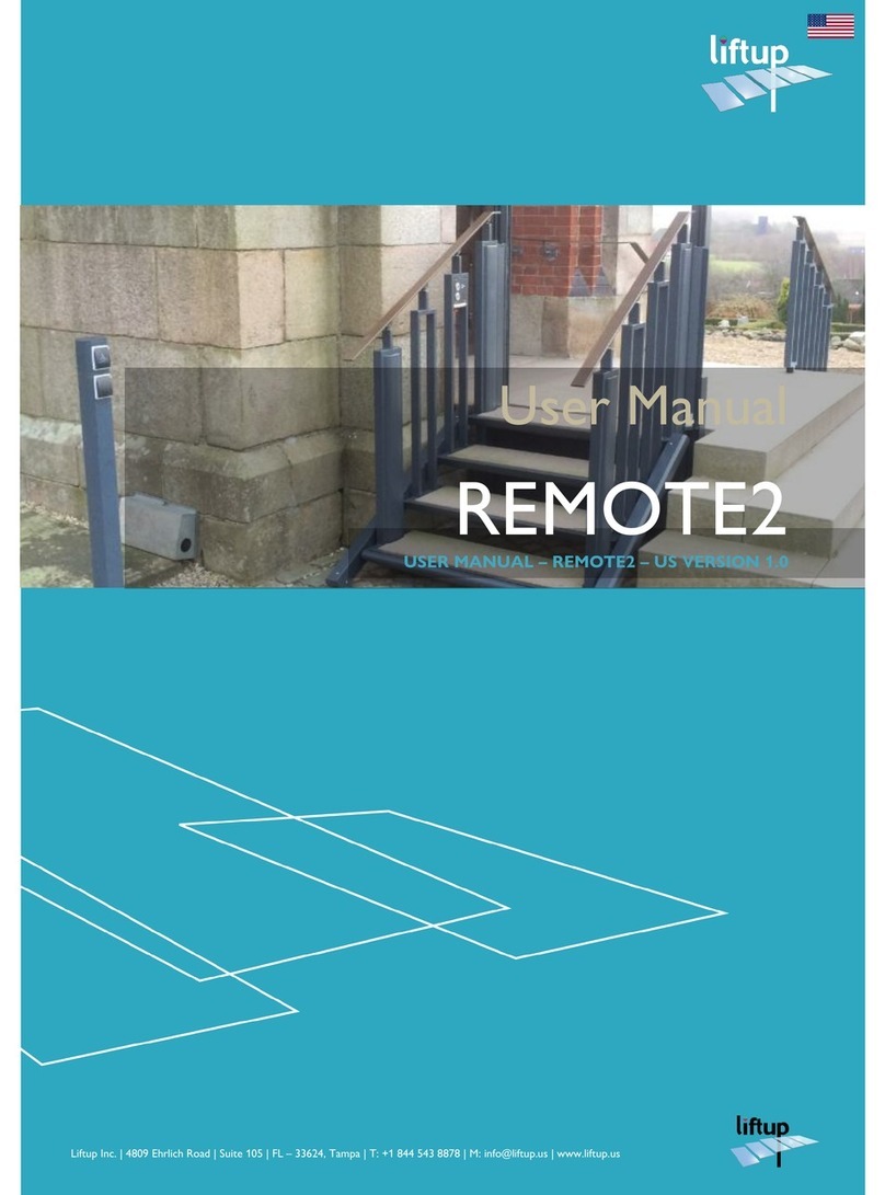 liftup REMOTE2 user manual