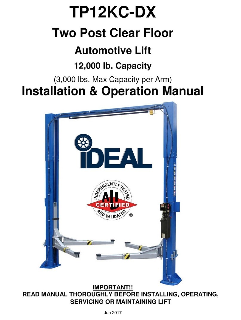 IDEAL TP12KC-DX Installation & operation manual
