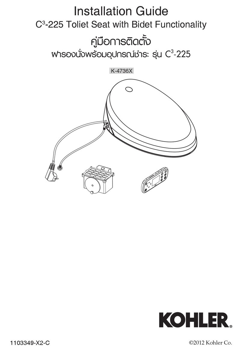 Kohler C3-225 User manual