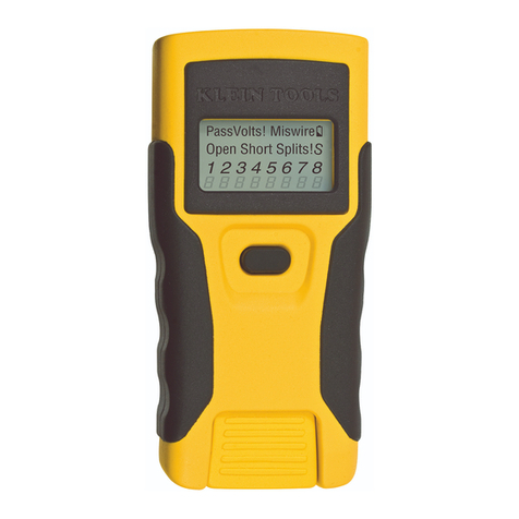 Klein Tools LAN Scout Jr. VDV526-052 User manual
