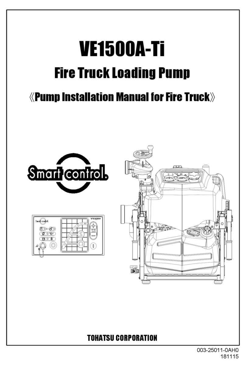 TOHATSU VE1500A-Ti User manual TOHATSU VE1500A-Ti User manual