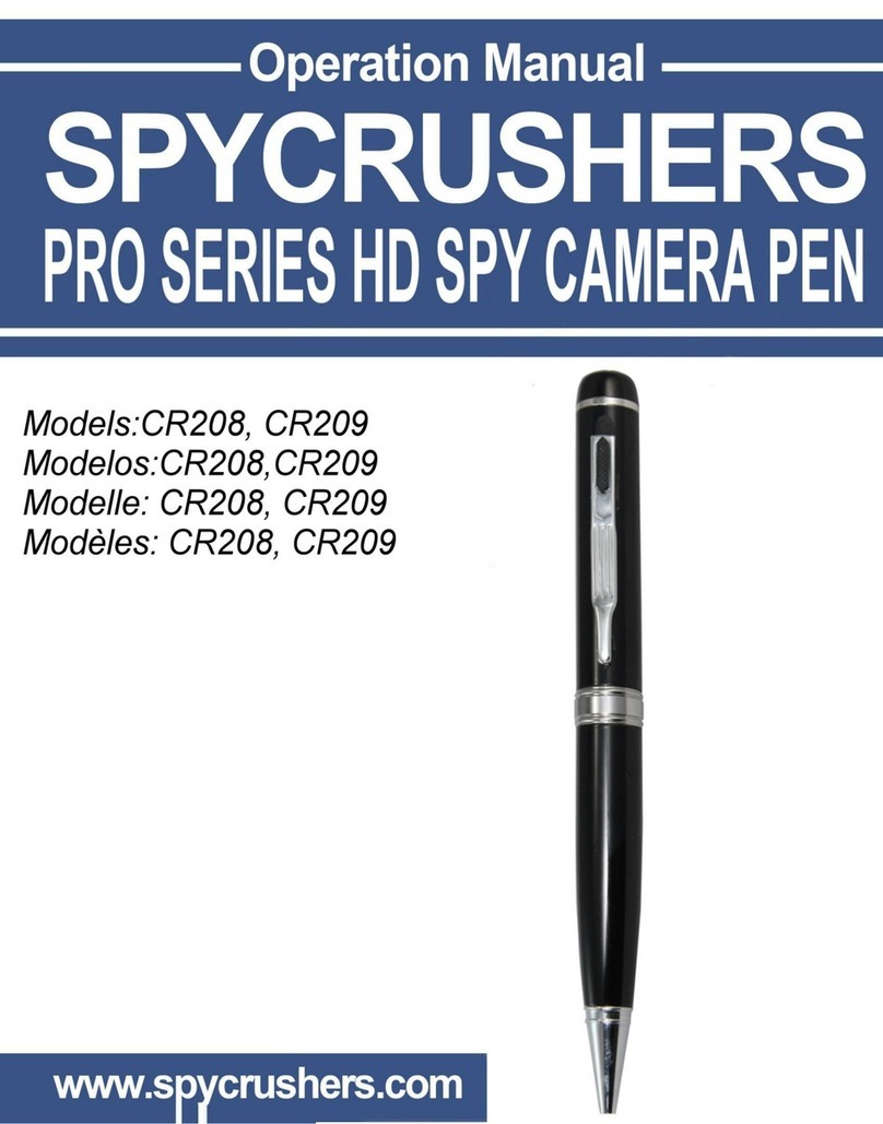 Spycrushers Pro Series User manual