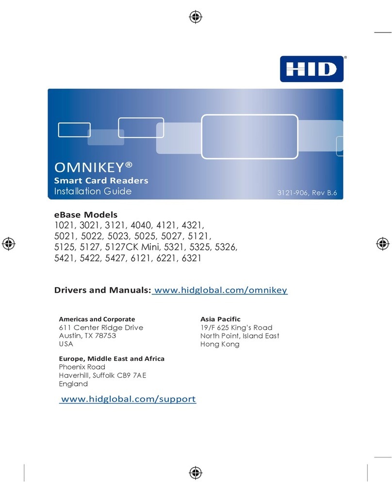 HID OMNIKEY eBase 1021 installation guide
