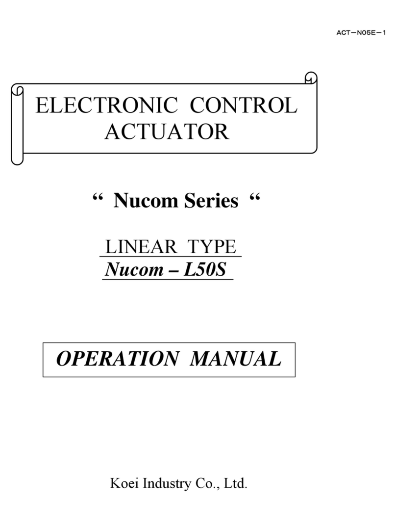 Koei Industry Nucom L50S Operation manual