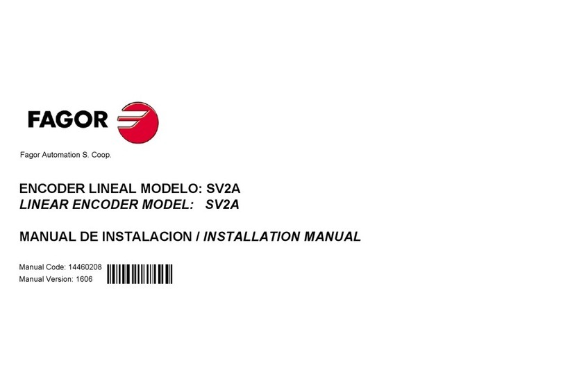Fagor SV2A installation manual