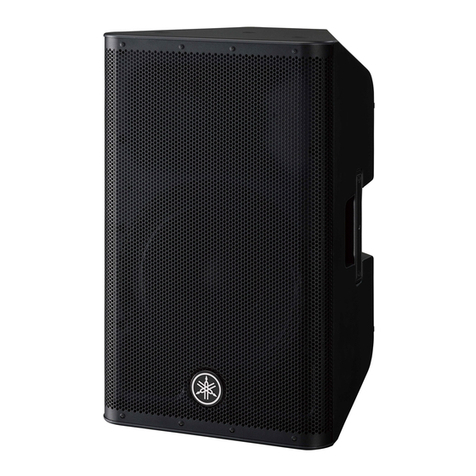 Yamaha DXR Series User manual