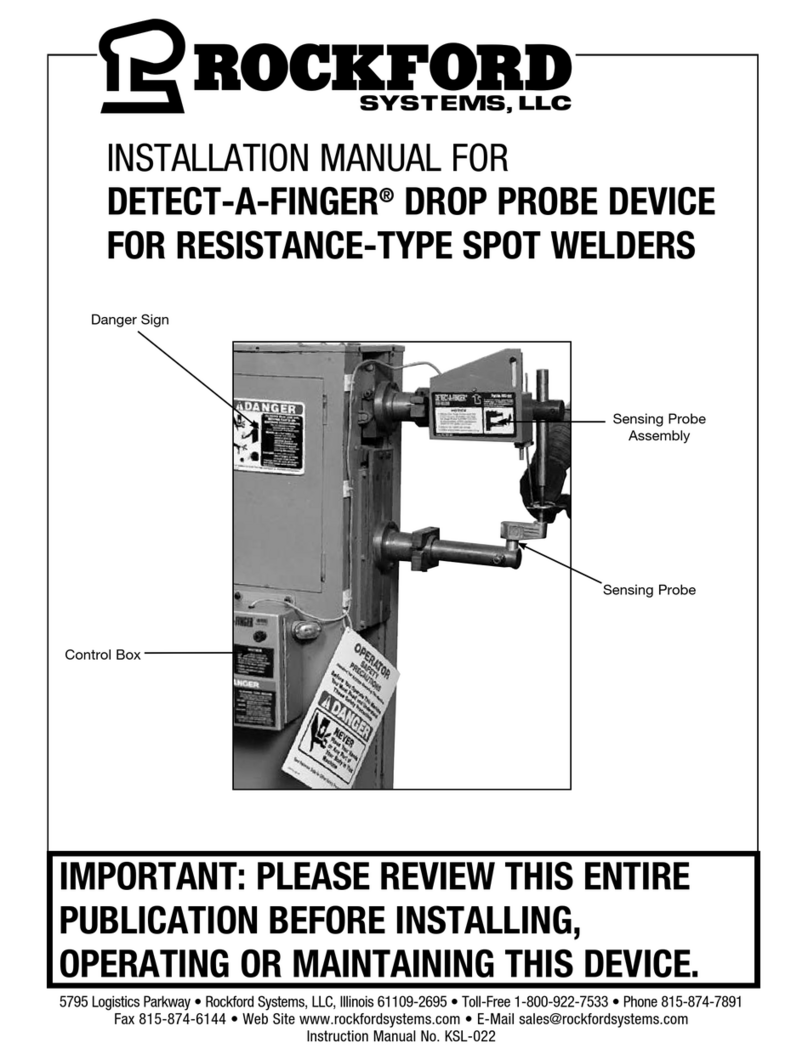 Rockford Fosgate DETECT-A-FINGER RKC-502 installation manual
