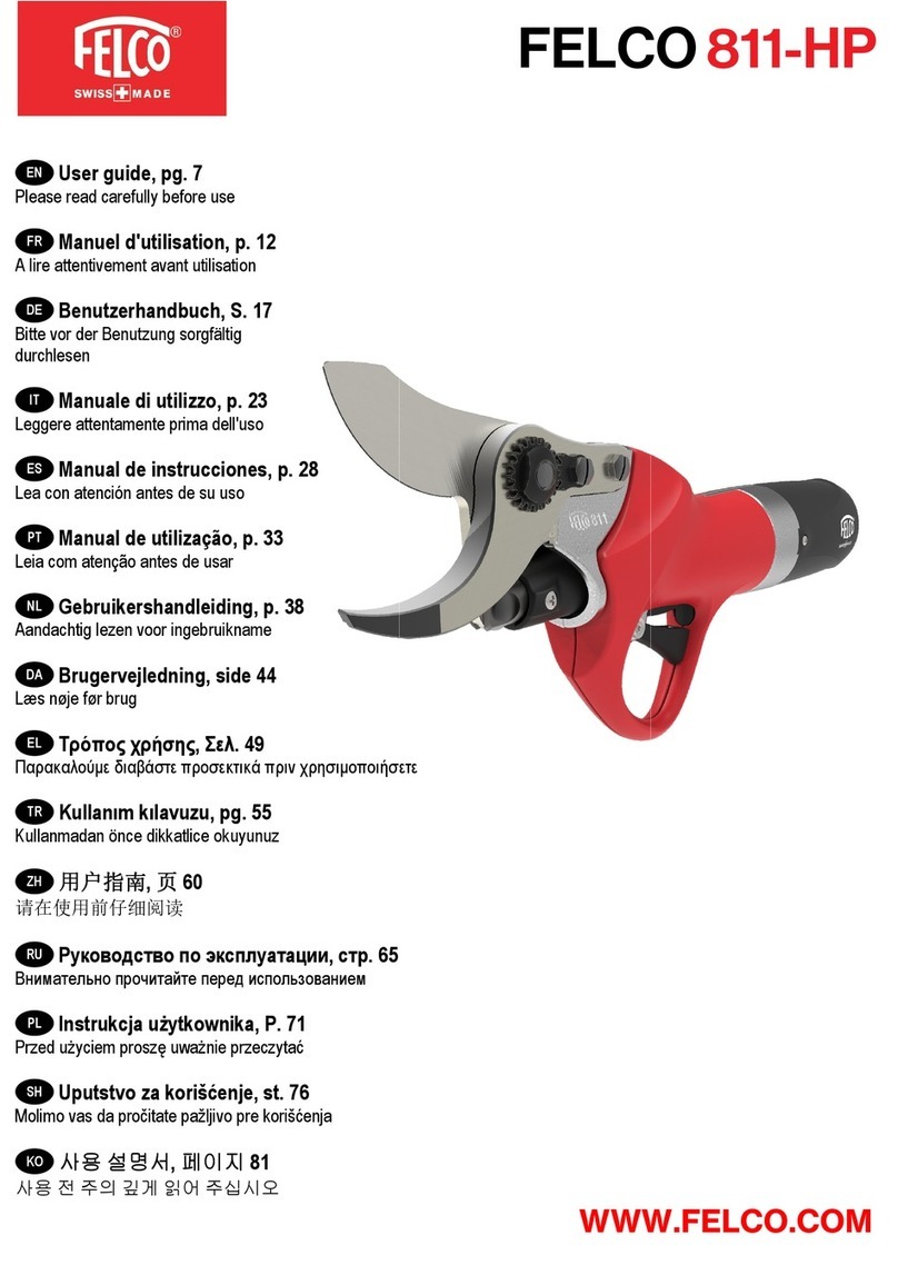 Felco 811-HP user guide