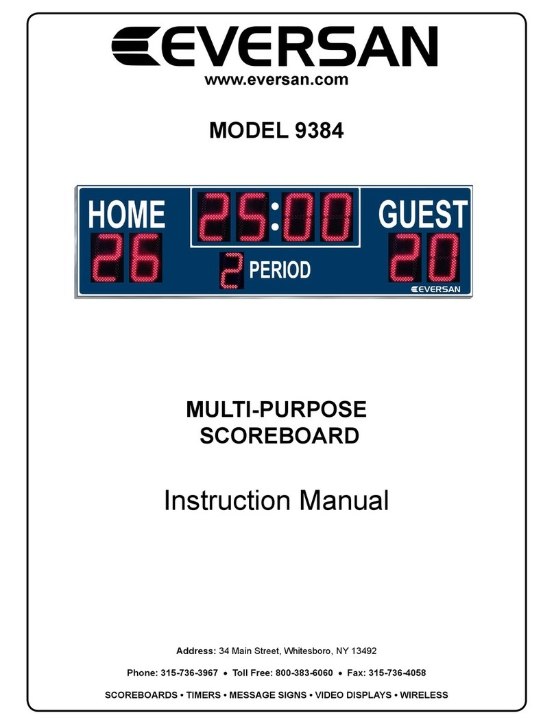 Eversan 9384 instruction manual