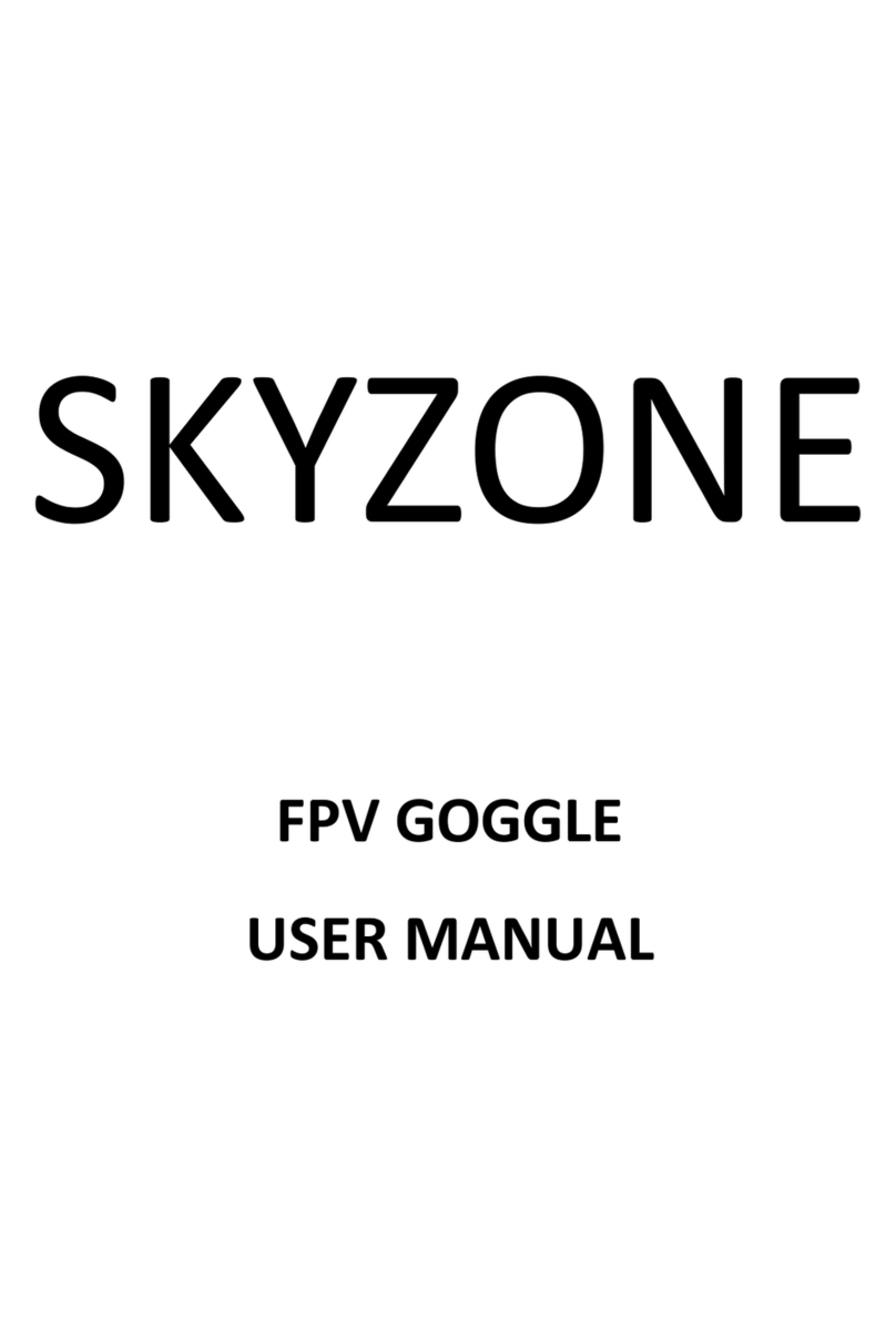 SkyZone FPV GOGGLE user manual