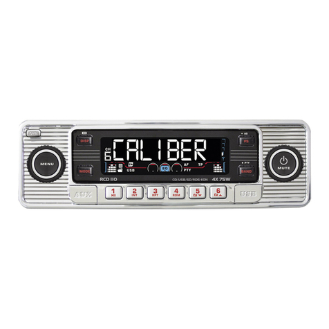 Caliber RCD110 User manual