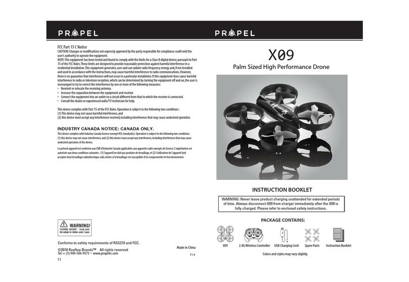 Propel Trampolines X09 Instruction booklet