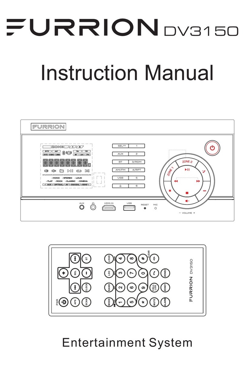 Furrion DV3150 instruction manual