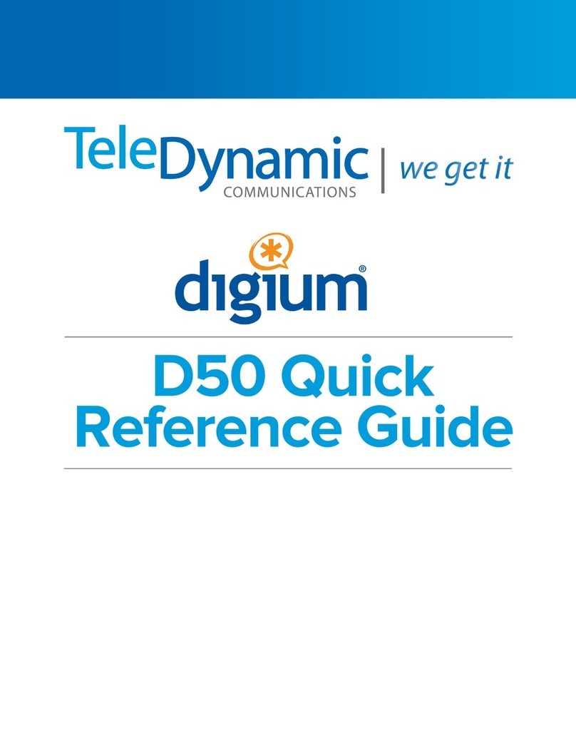 Digium d50 User manual