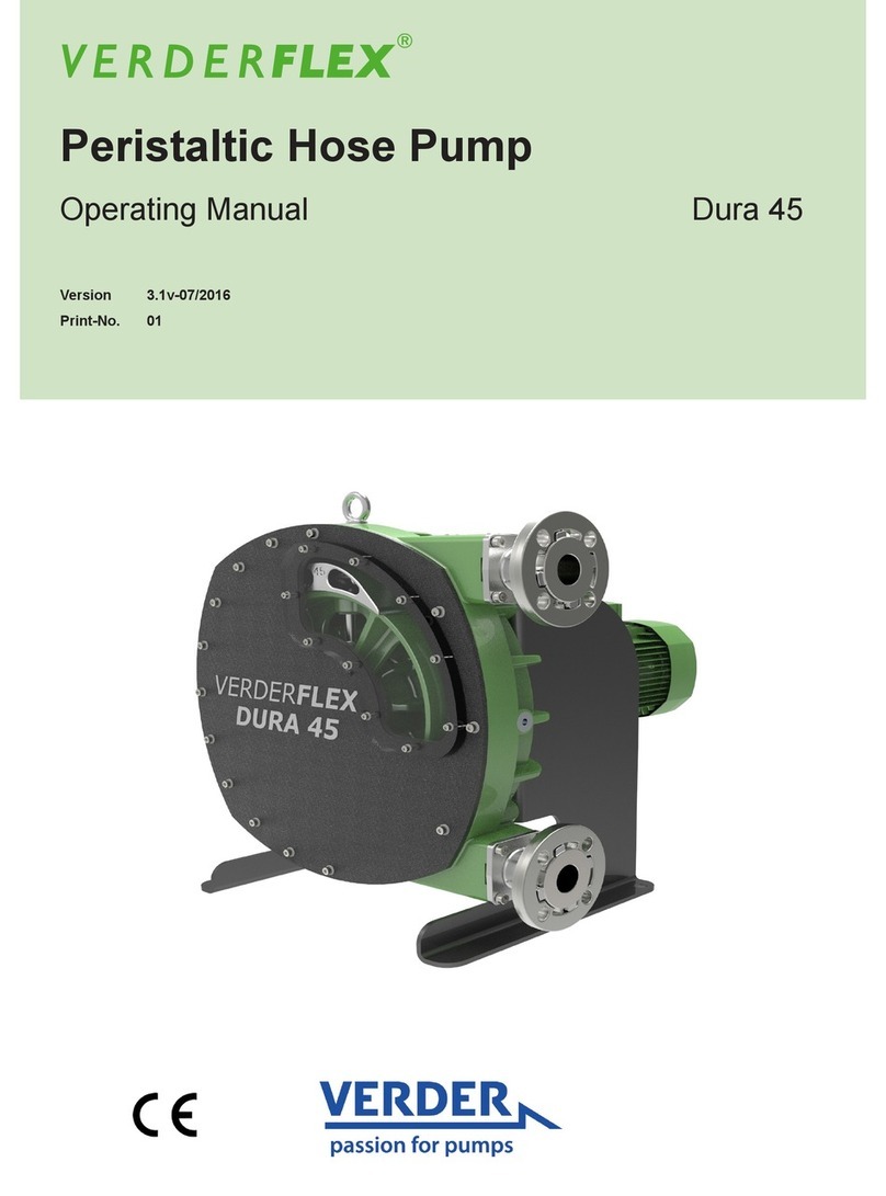 Verderflex Dura 45 operating manual Verderflex Dura 45 operating manual