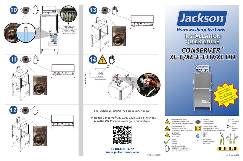 Jackson CONSERVER  XL-E Installation quick guide