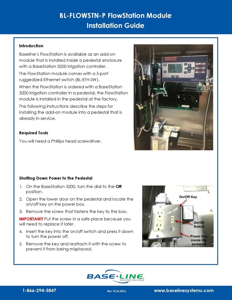 Base Line FlowStation installation guide