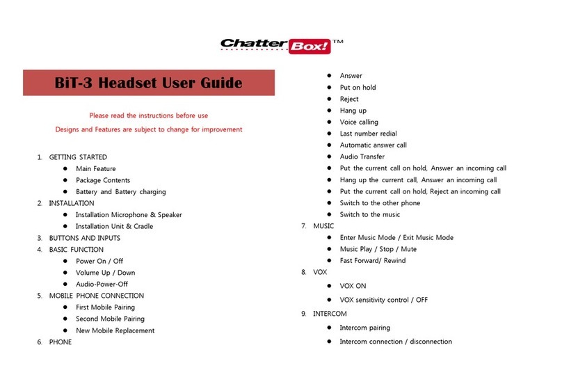 Chatter Box BiT-3 user guide
