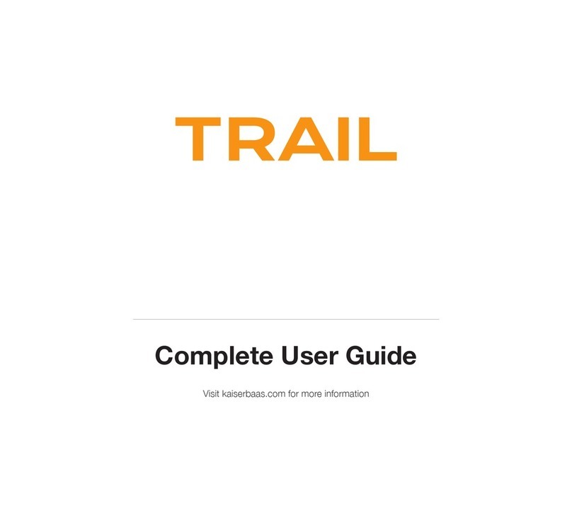 Kaiser Baas TRAIL user guide