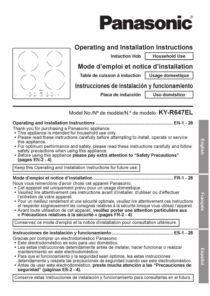 Panasonic KY-R647EL User manual