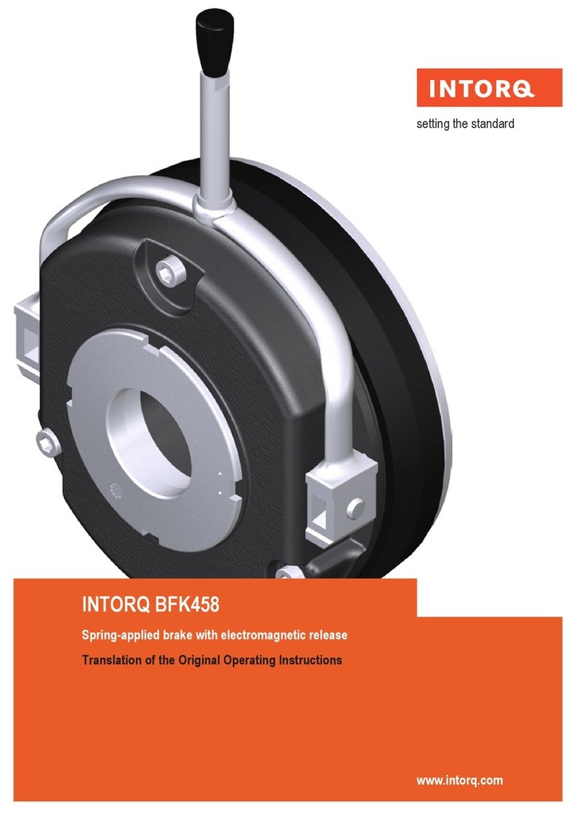 INTORQ BFK458 User manual