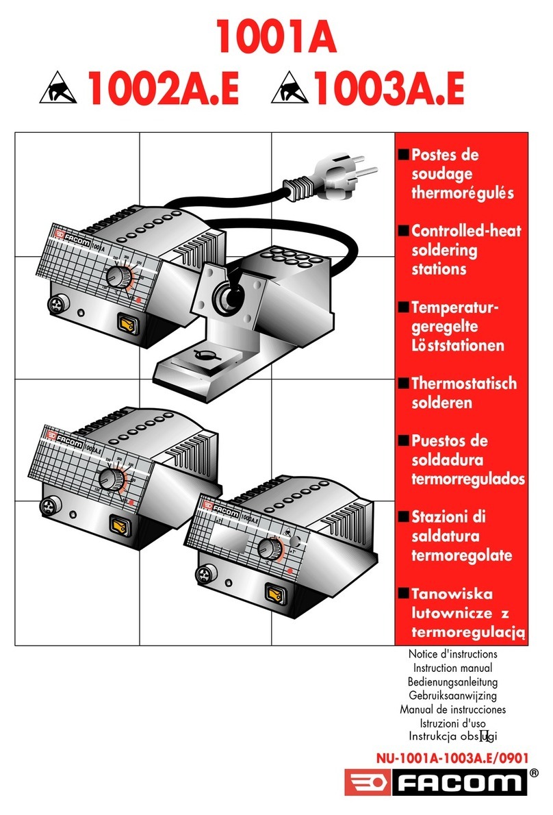 Facom 1002A.E instruction manual