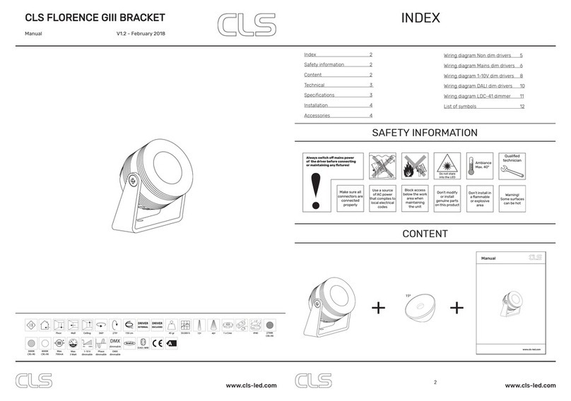 CLS Florence GIII User manual
