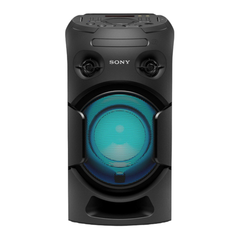Sony MHC-V21D User manual Sony MHC-V21D User manual