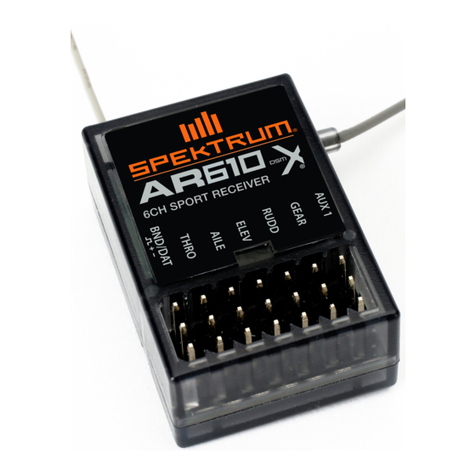 Spektrum AR610 User manual