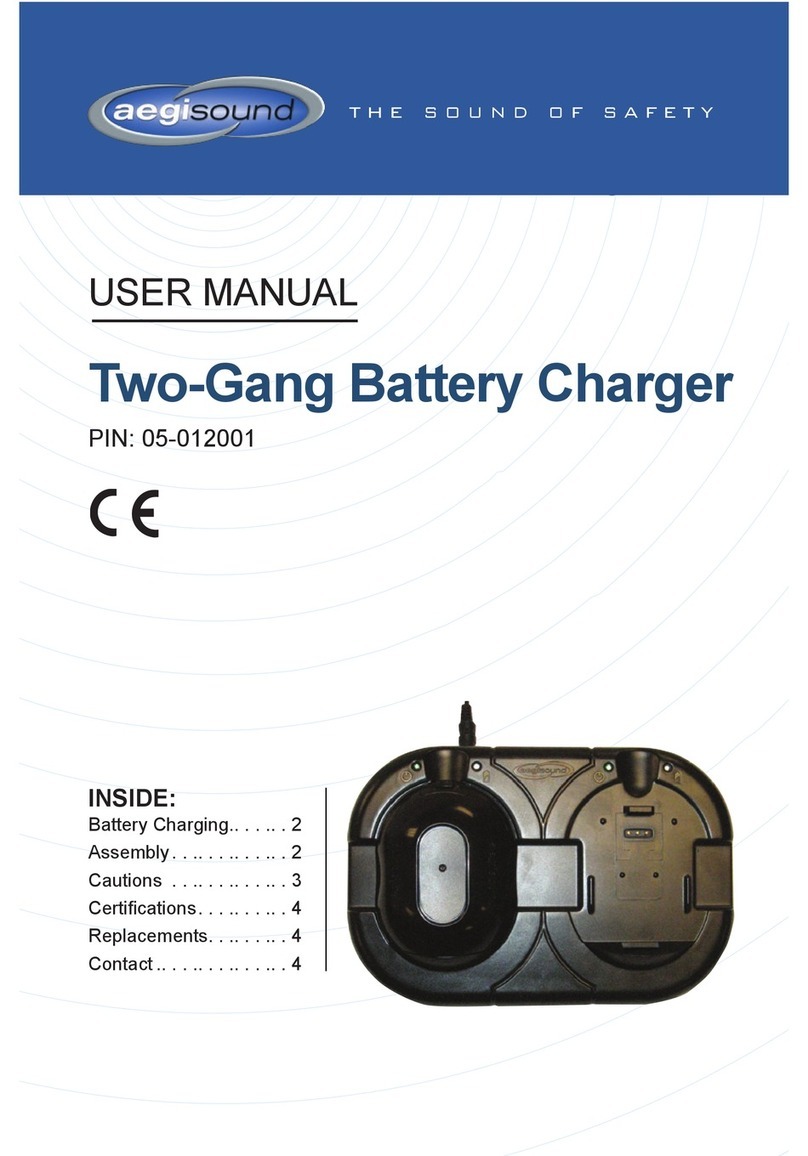 Gentex Aegisound Two-Gang user manual