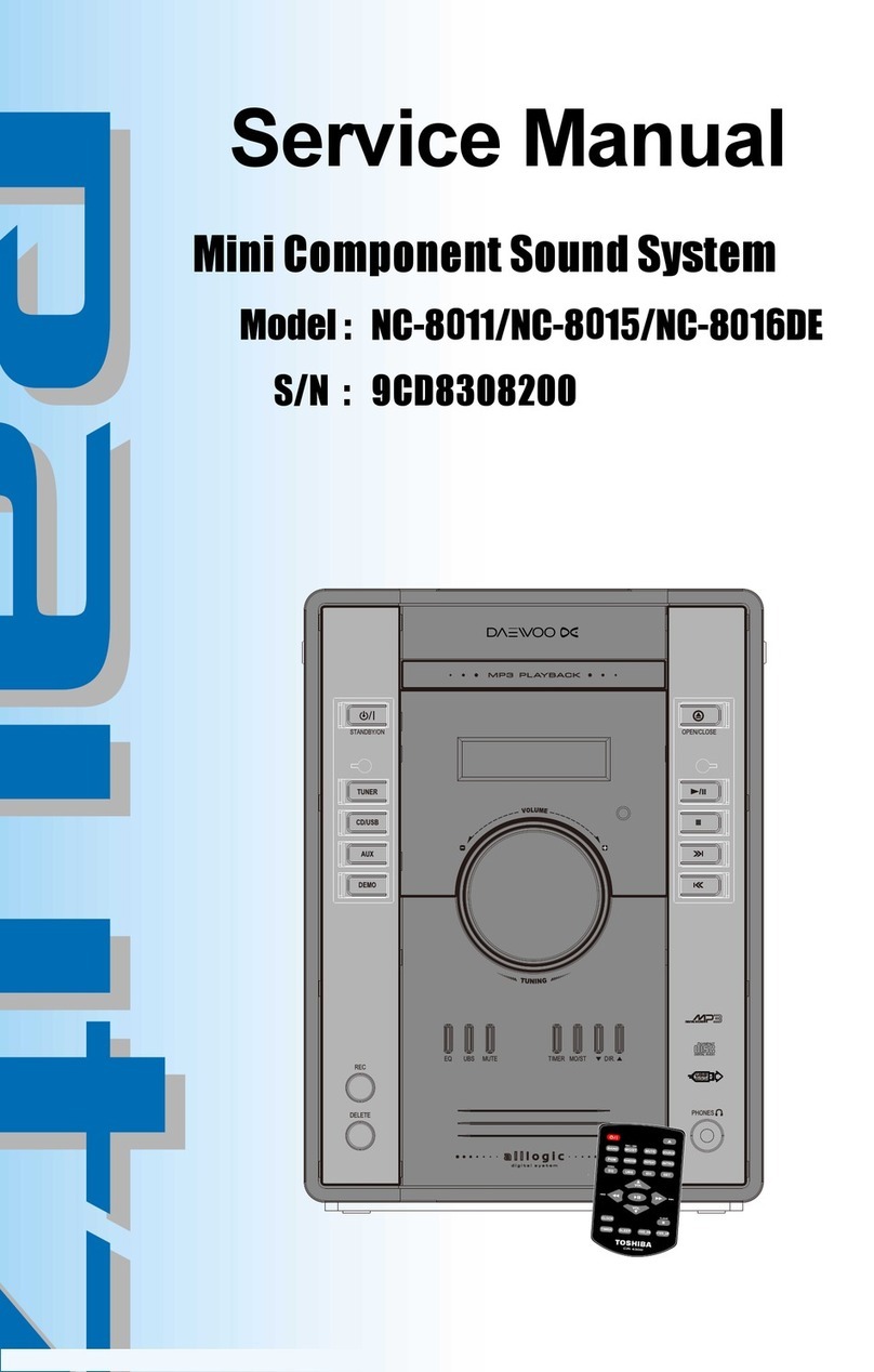 Daewoo NC-8011 User manual
