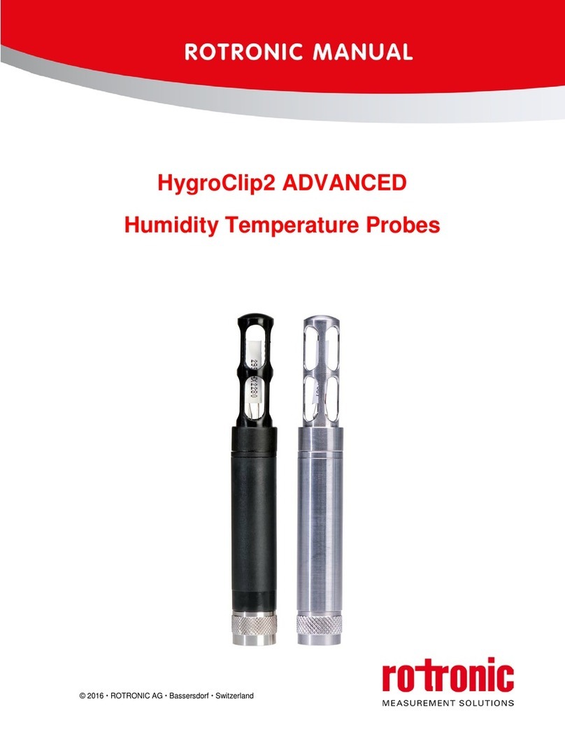Rotronic HygroClip2 ADVANCED user manual
