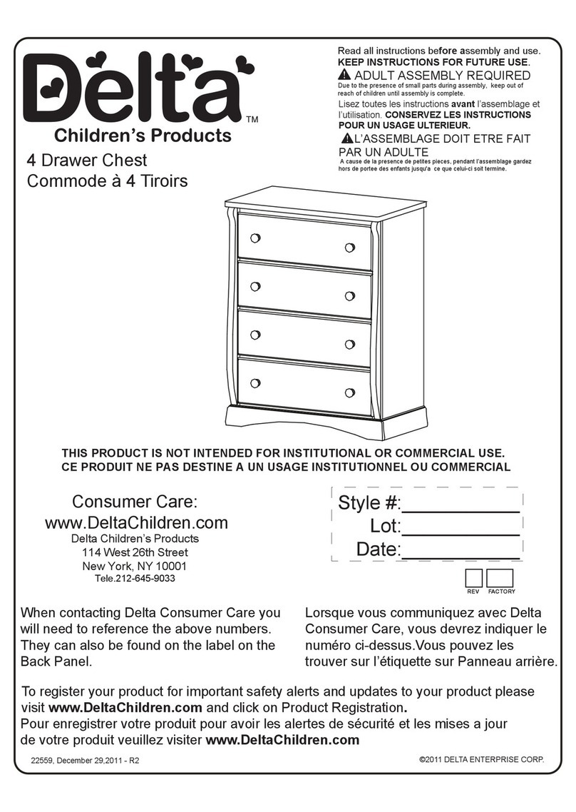 Delta Childrens Products 72104 Instructions for use Delta Childrens Products 72104 Instructions for use