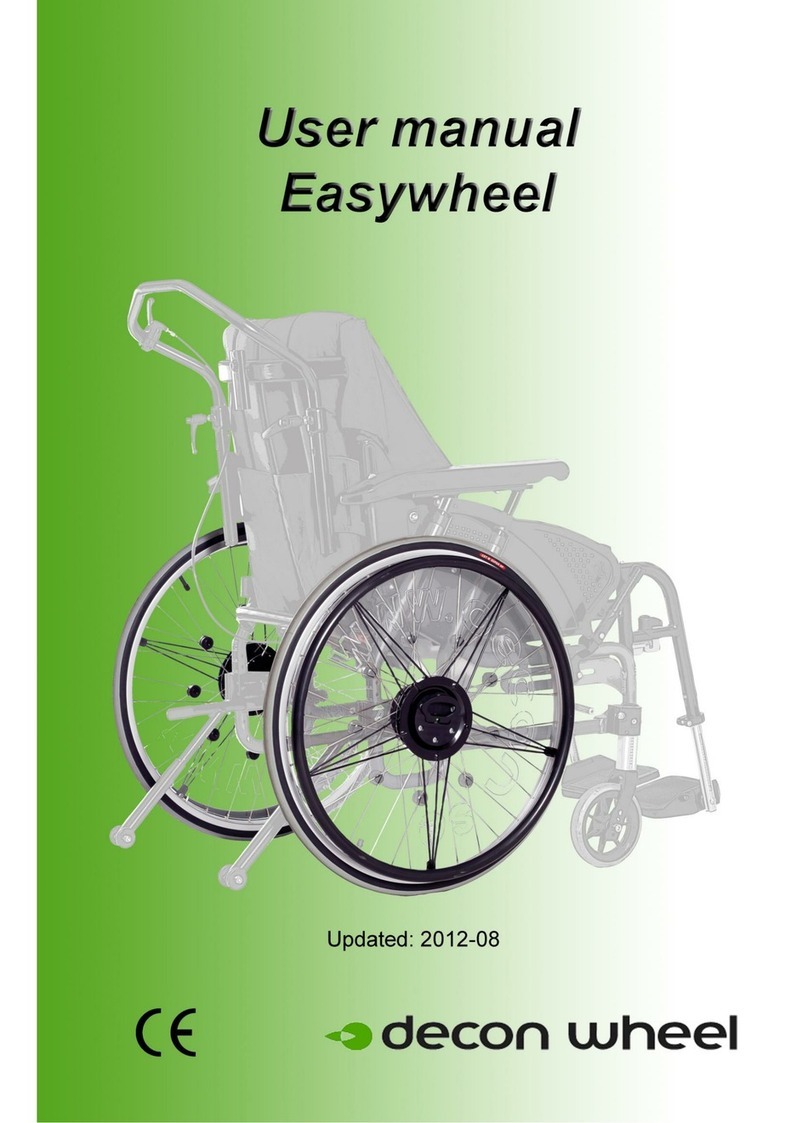 Decon wheel Easywheel User manual