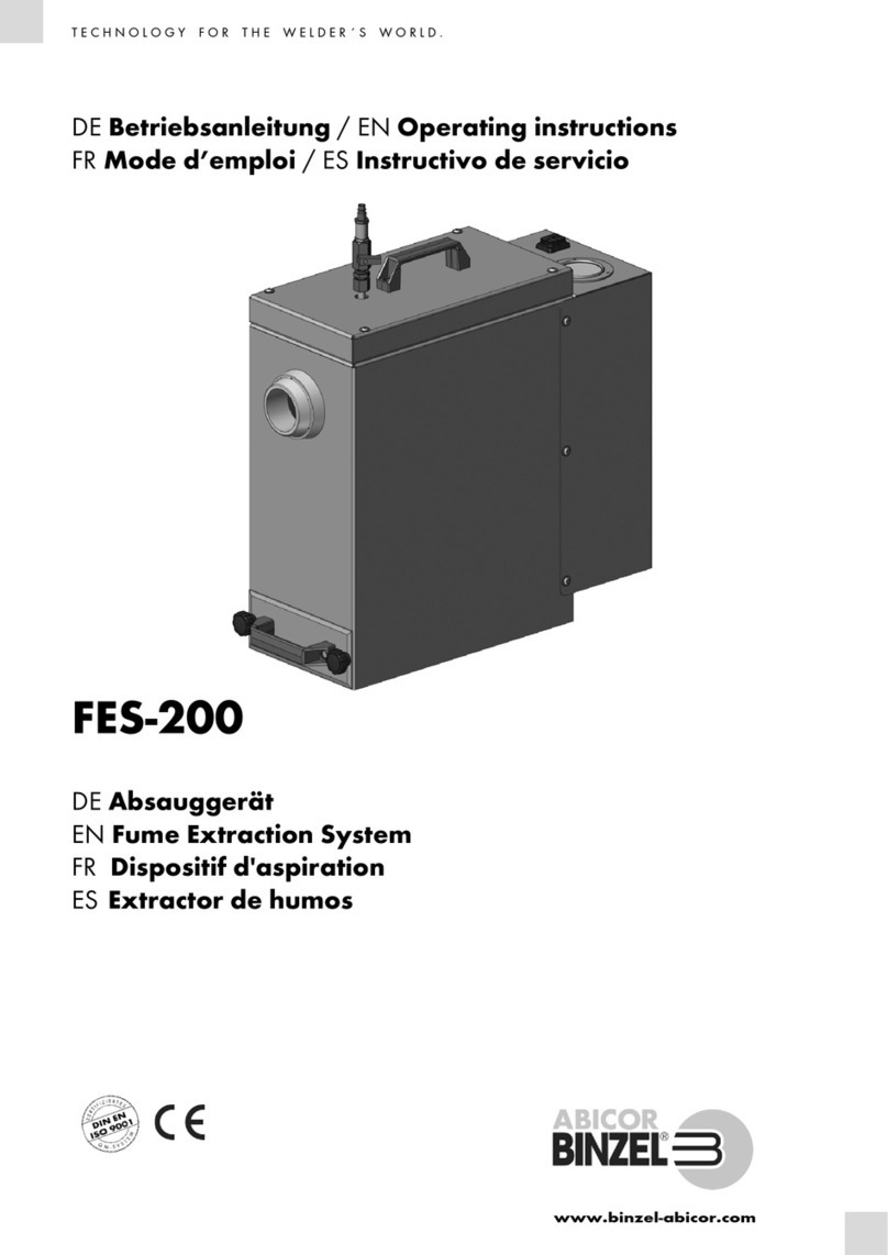 Abicor Binzel FES-200 operating instructions