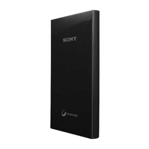 Sony CP-V10 operating instructions
