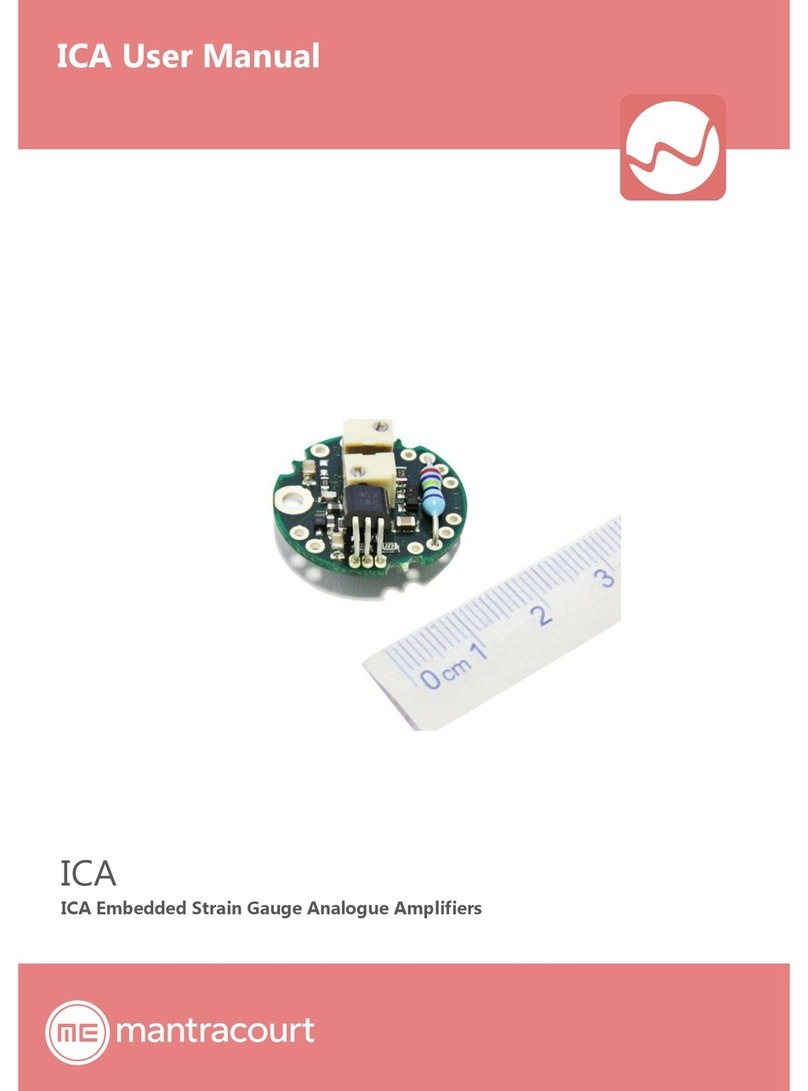 Mantracourt ICA1H user manual