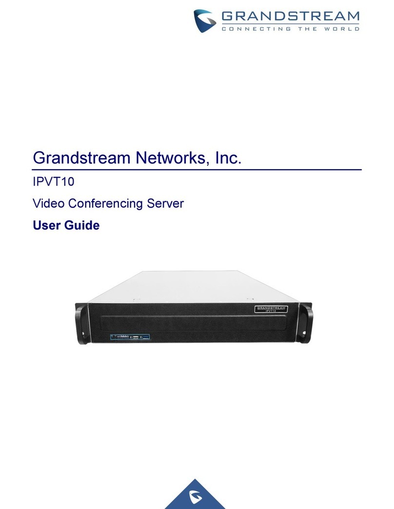 Grandstream Networks IPVT10 User manual Grandstream Networks IPVT10 User manual
