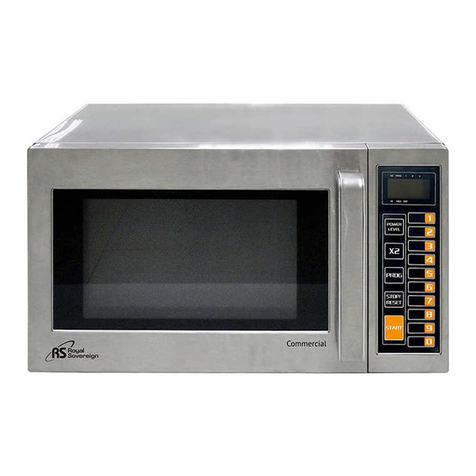 Royal Sovereign RCMW1000-25SS User manual