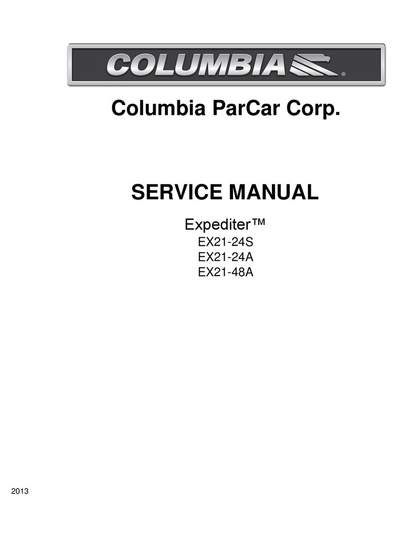 Columbia ParCar Expediter EX21-24S Service manual