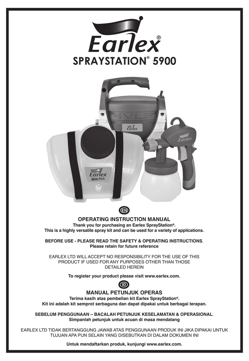 Earlex SPRAYSTATION 5900 User manual
