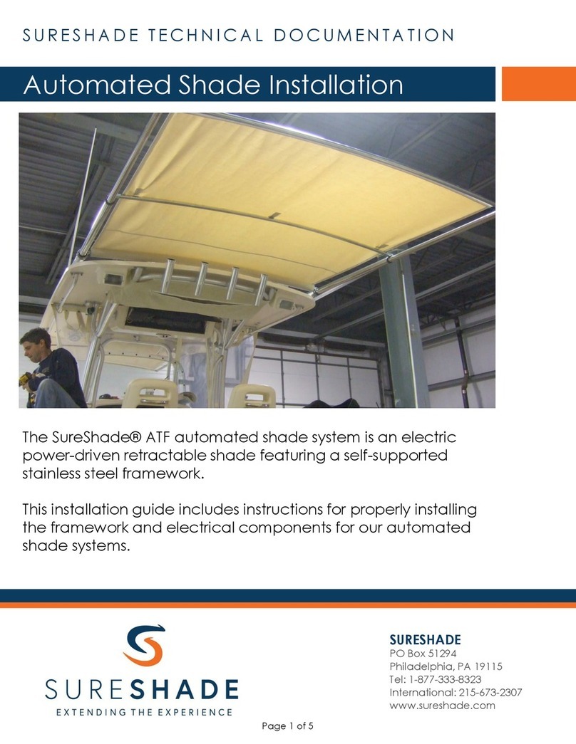 SureShade ATF Operating and maintenance instructions