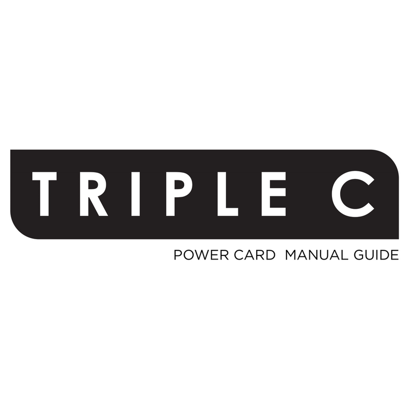 Triple C Power Card user manual