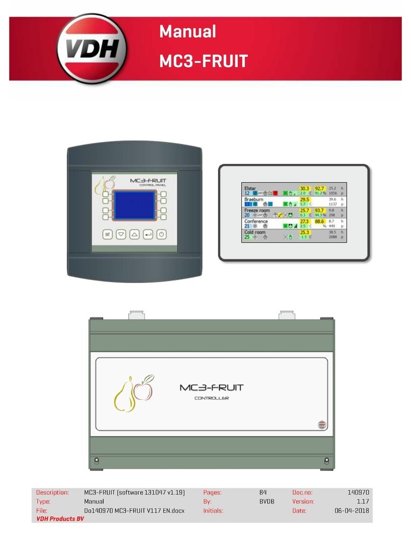 VDH MC3-FRUIT User manual