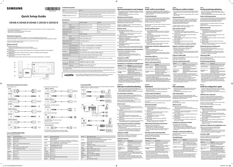 Samsung UD46E-A User manual