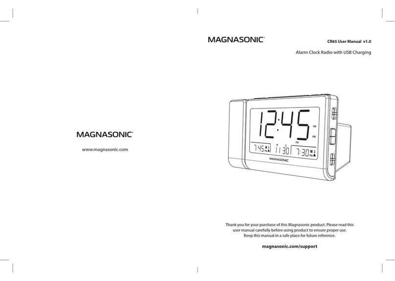 Magnasonic CR65 User manual