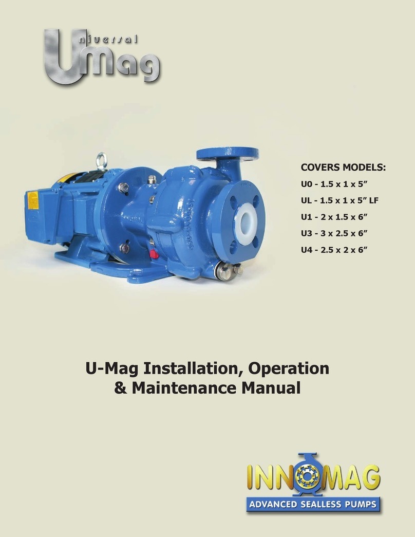 Innomag U-mag Series Installation operation & maintenance