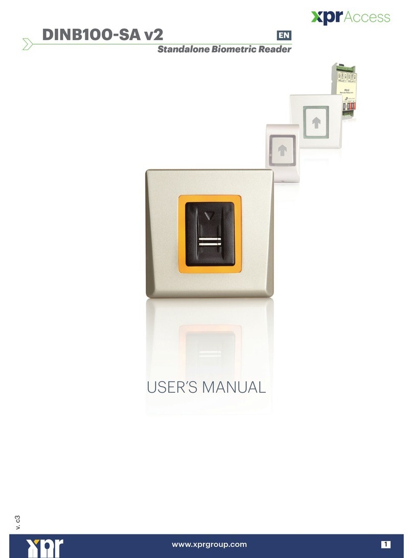 xpr DINB100-SA v2 User manual