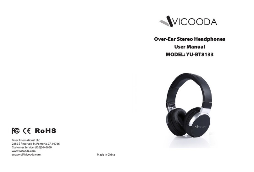 Vicooda YU-BT8133 user manual