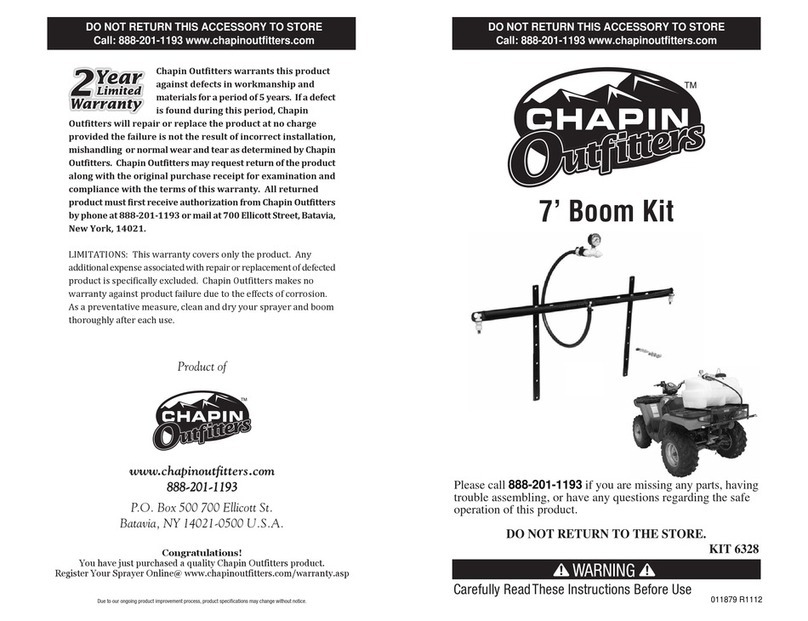 Chapin 6328 user manual